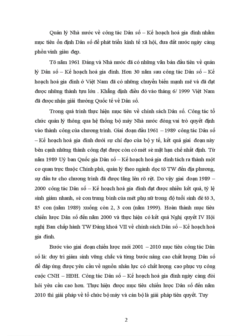 image for page Sự cần thiết phải tổ chức lại bộ máy Dân số, Gia đình và Trẻ em cấp huyện ở tỉnh Thái Nguyên
