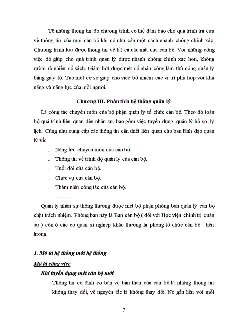 image for page Xây dựng chương trình quản lý quá trình công tác của cán bộ trong Học viện Chính trị Quân sự