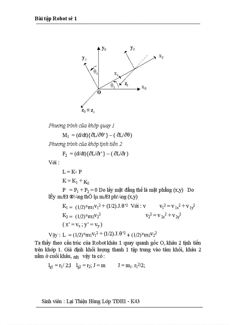 image for page Bài tập Robot số