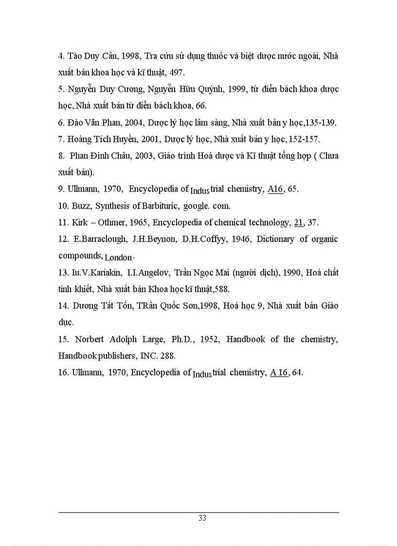 image for page Công nghệ sản xuất barbital.