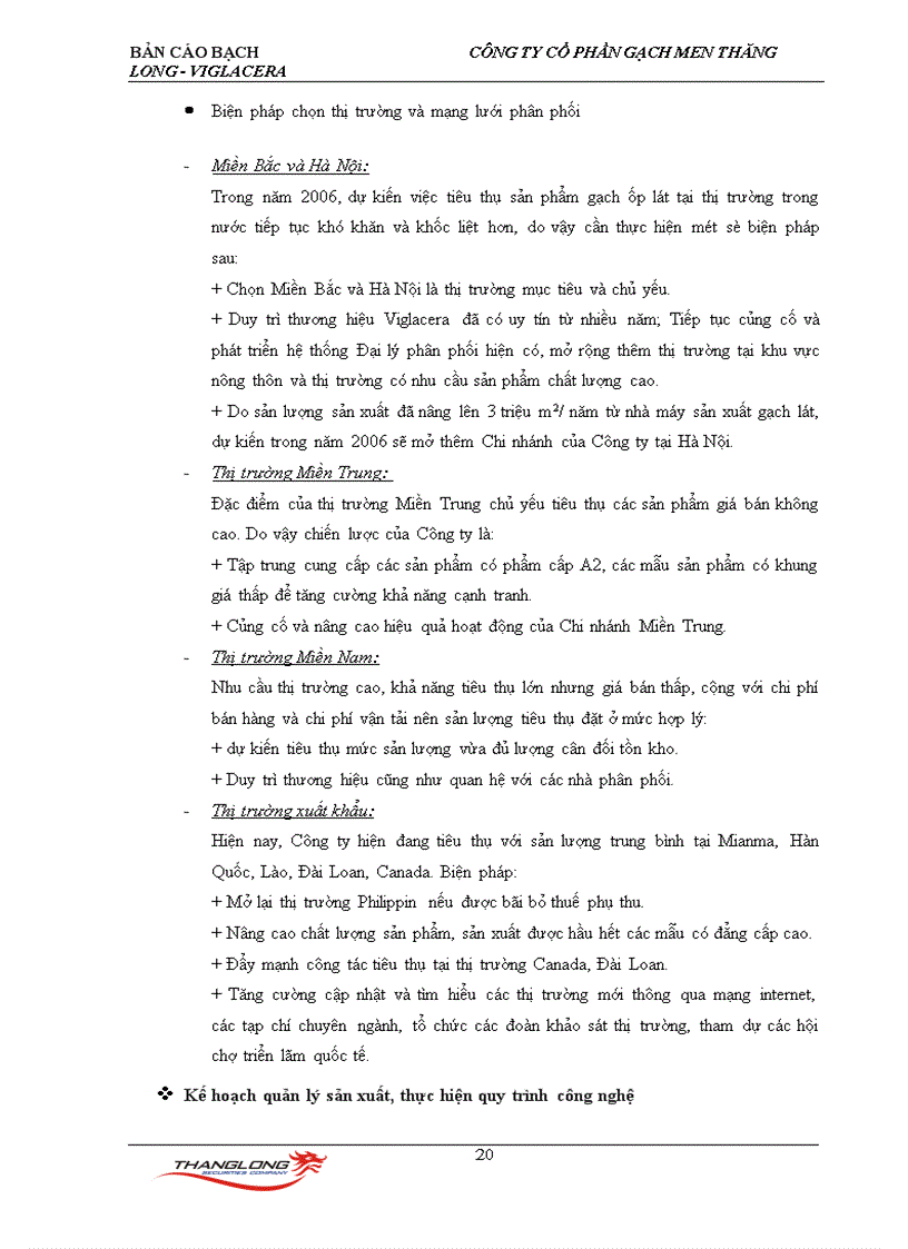 image for page Bản cáo bạch Công ty cổ phần gạch men thăng long viglacera