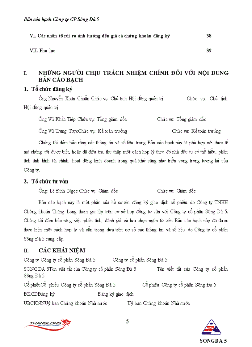 image for page Bản cáo bạch công ty CP Sông Đà