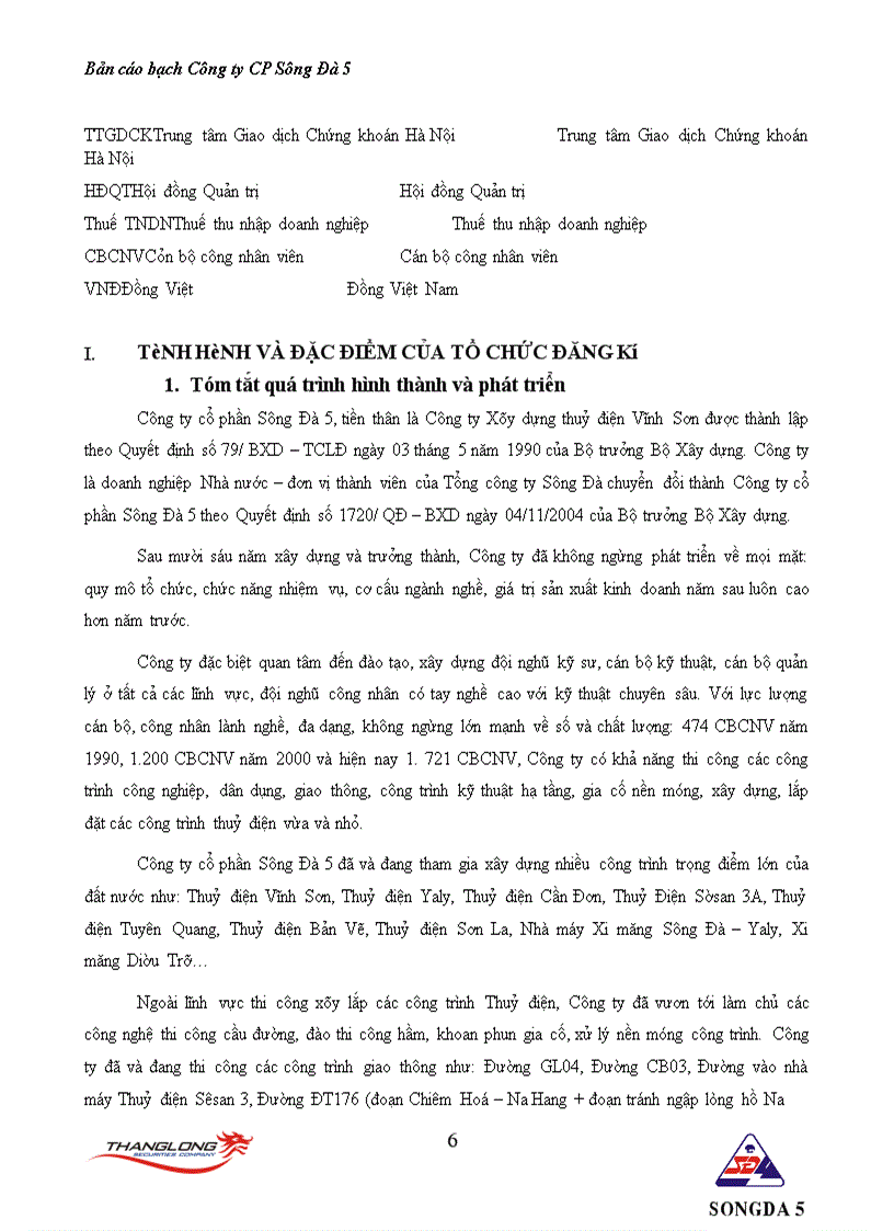 image for page Bản cáo bạch công ty CP Sông Đà
