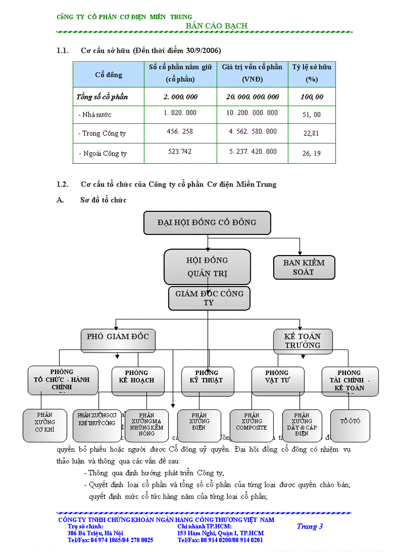 image for page Bản cáo bạch công ty cổ phần cơ điện miền trung