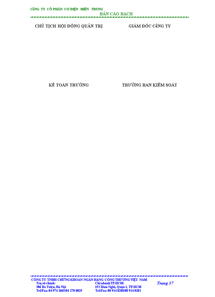 image for page Bản cáo bạch công ty cổ phần cơ điện miền trung