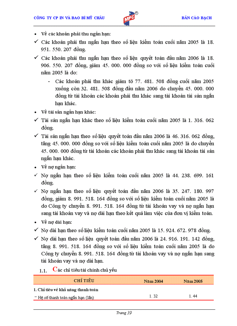 image for page Bản cáo bạch Công ty cổ phần In và Bao bì Mỹ Châu