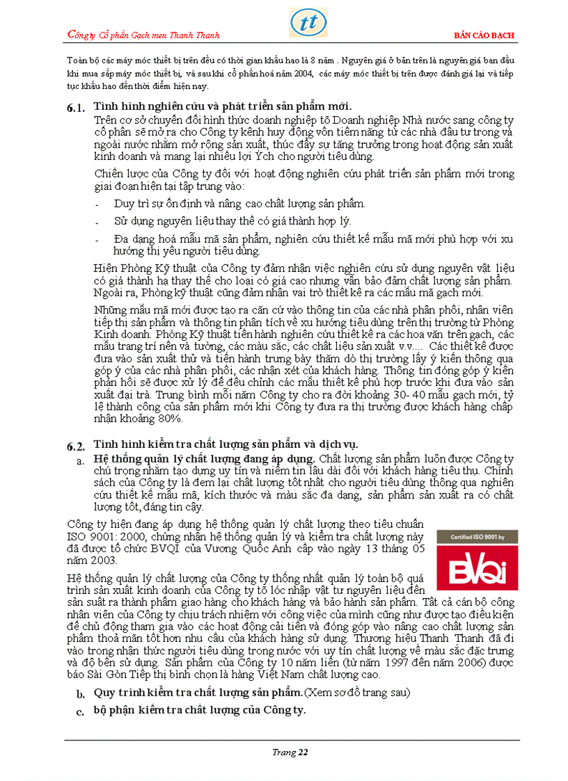 image for page Bản cáo bạch công ty Cổ phần Gạch men Thanh Thanh