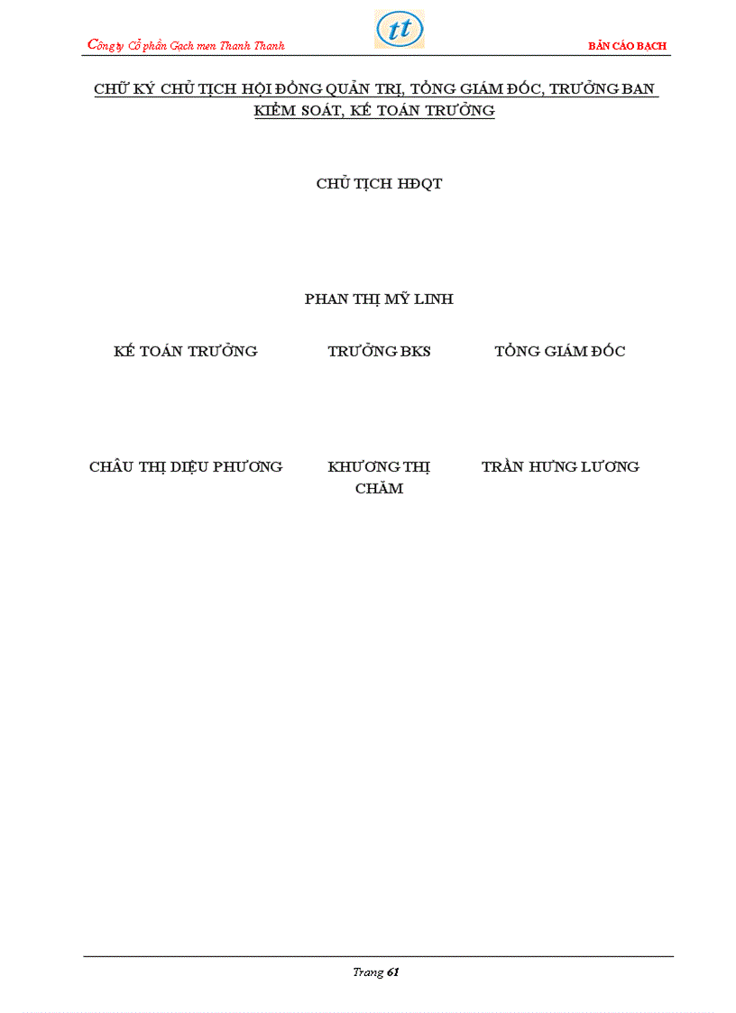 image for page Bản cáo bạch công ty Cổ phần Gạch men Thanh Thanh