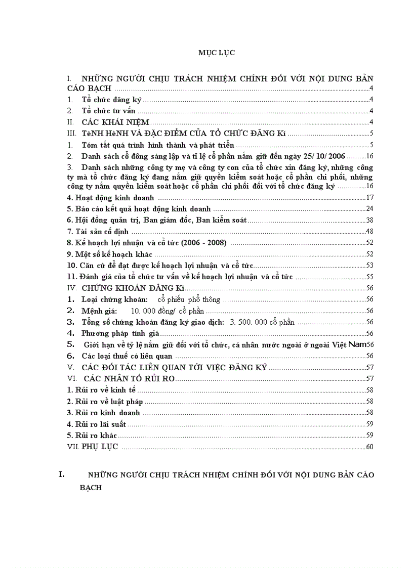 image for page Bản cáo bạch Công ty cổ phần Cơ giới Lắp máy và Xây dựng