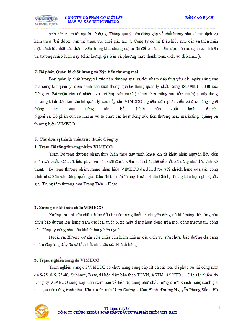 image for page Bản cáo bạch Công ty cổ phần Cơ giới Lắp máy và Xây dựng