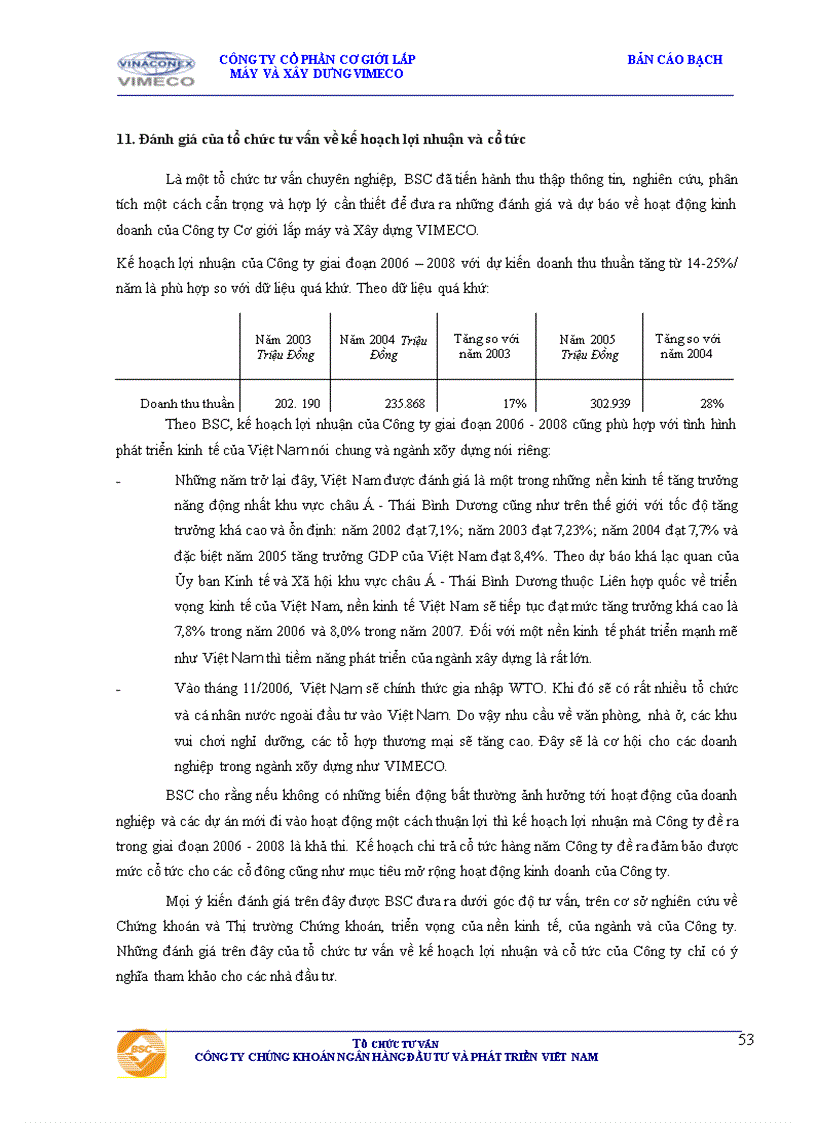 image for page Bản cáo bạch Công ty cổ phần Cơ giới Lắp máy và Xây dựng