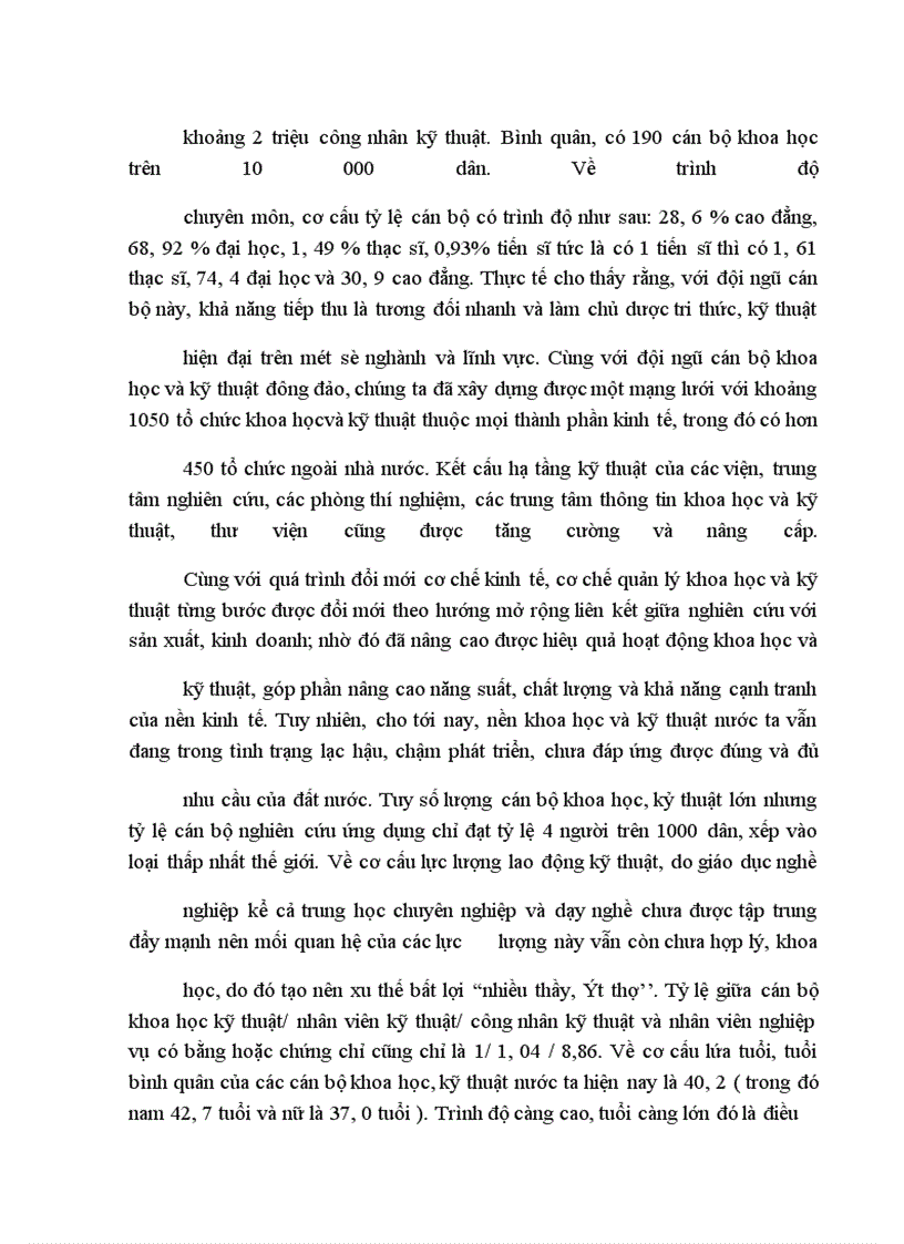 image for page Vai trò của khoa học và kỹ thuật trong sự phát triển lực lượng sản xuất