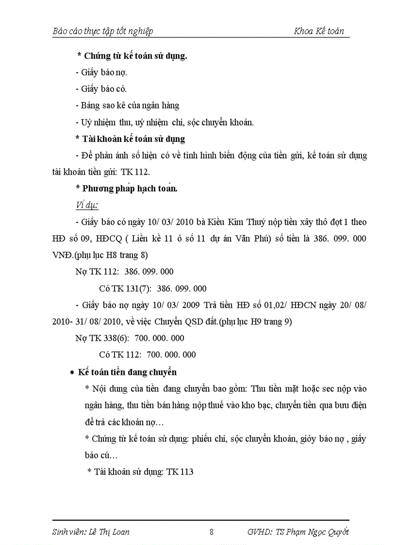 image for page Báo cáo thực tập tốt nghiệp Khoa Kế toán: Thực trạng tổ chức công tác kế toán tại công ty cổ phần đầu tư xây dựng HUTECH