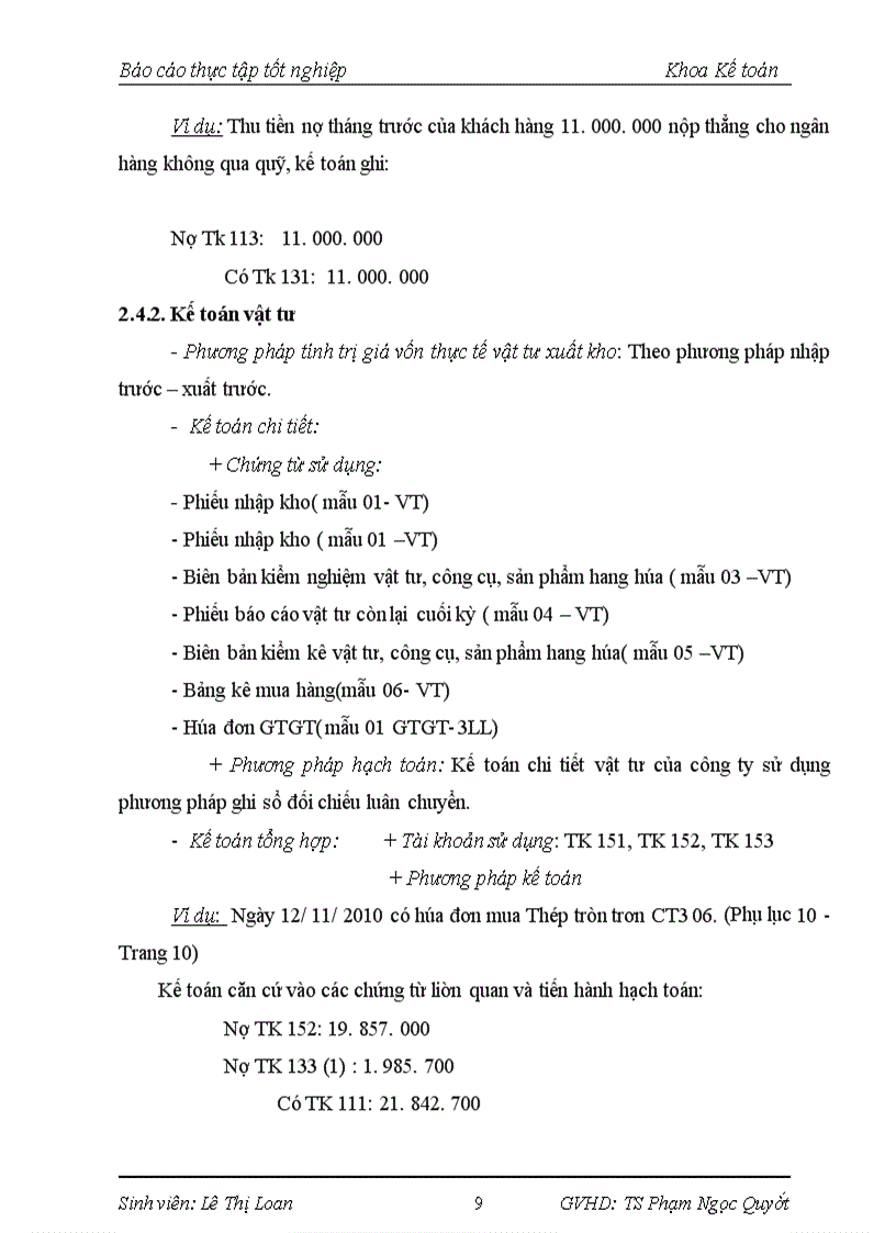 image for page Báo cáo thực tập tốt nghiệp Khoa Kế toán: Thực trạng tổ chức công tác kế toán tại công ty cổ phần đầu tư xây dựng HUTECH