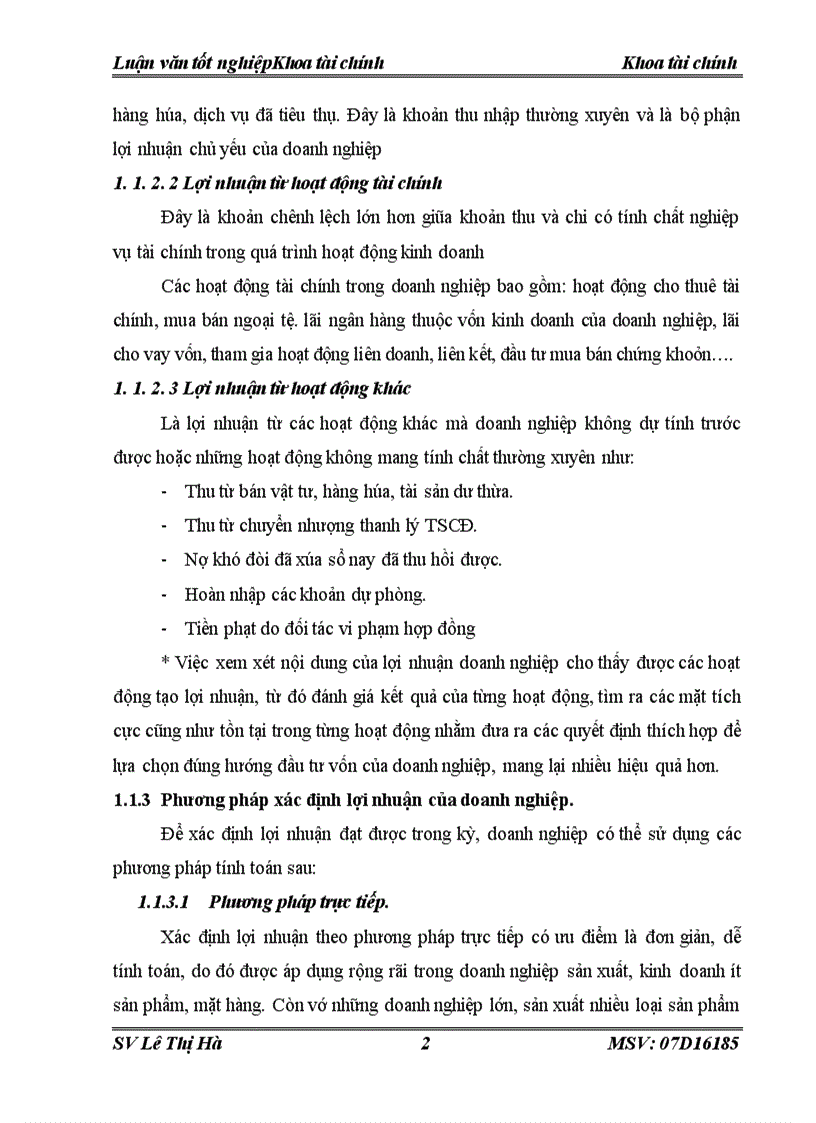 image for page Lợi nhuận trong các doanh nghiệp