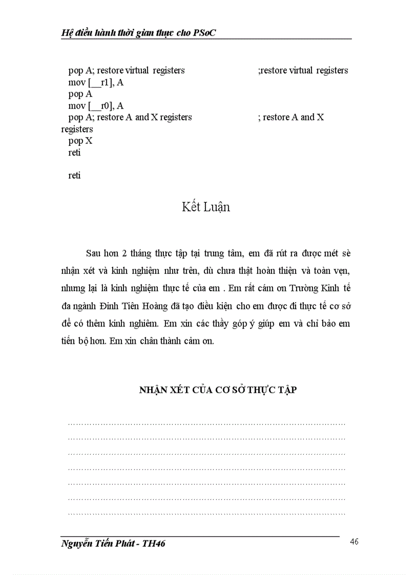 image for page Hệ điều hành thời gian thực cho PSoC