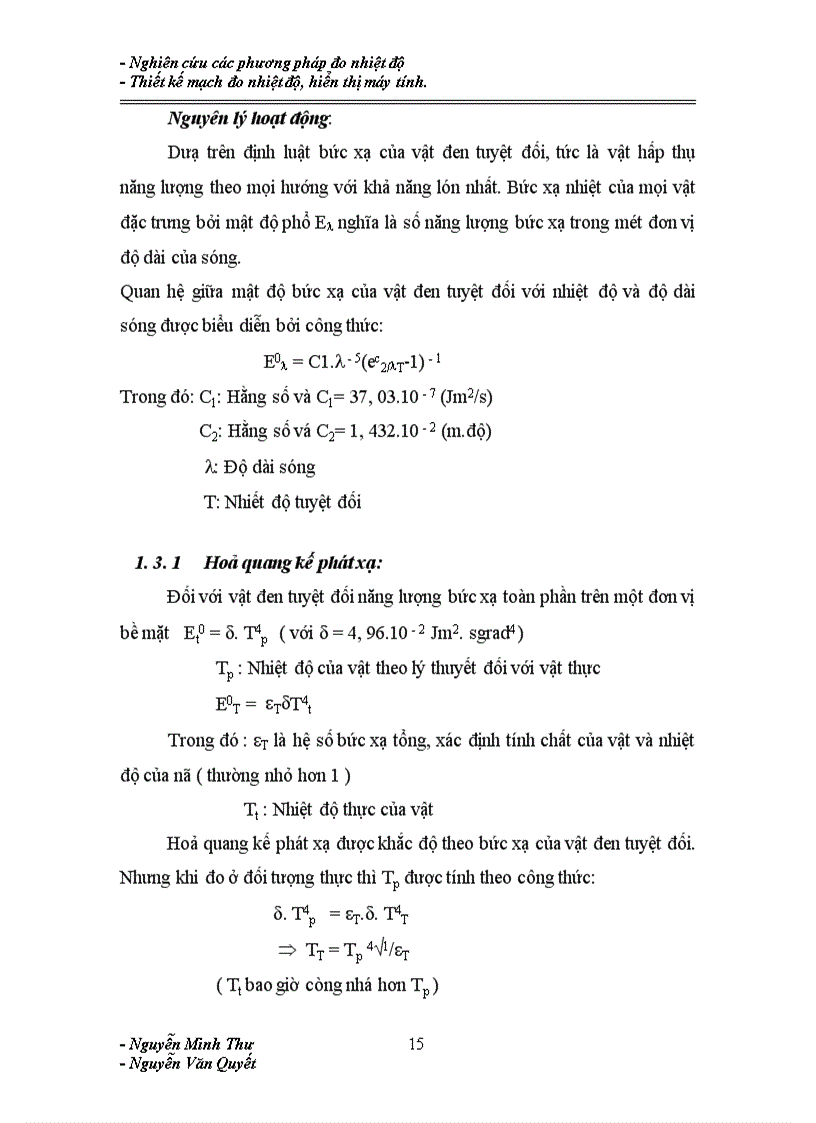 image for page Nghiên cứu các phương pháp đo nhiệt độ và thiết kế mạch đo nhiệt độ hiển thị máy tính