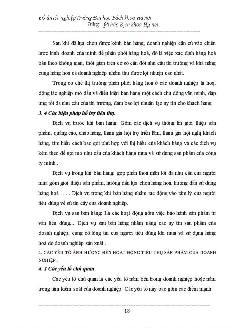 image for page Đẩy mạnh công tác tiêu thụ sản phẩm ở công ty Dệt May Hà Nội