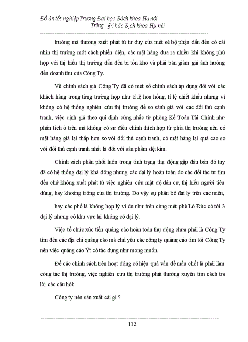 image for page Đẩy mạnh công tác tiêu thụ sản phẩm ở công ty Dệt May Hà Nội