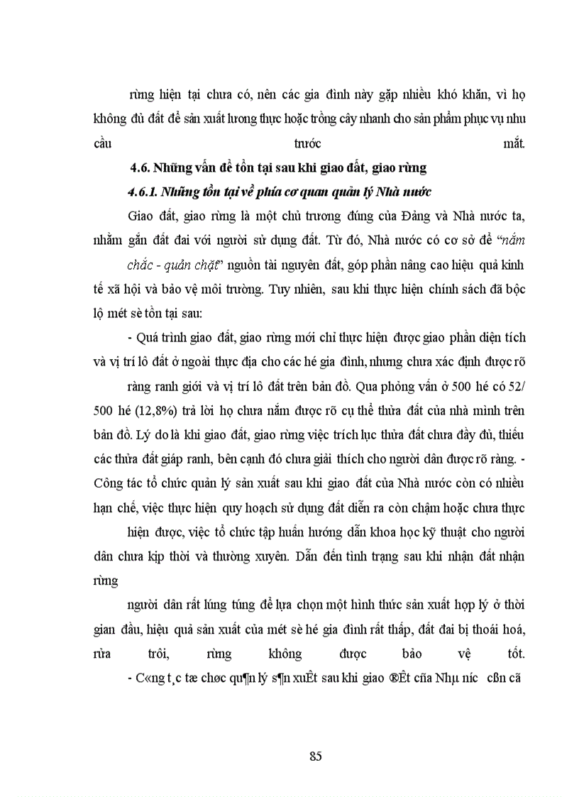 image for page Đánh giá tác động của chính sách giao đất, giao rừng đến hiệu quả sử dụng đất của nông hộ trên địa bàn huyện Nghĩa Đàn - Tỉnh Nghệ An