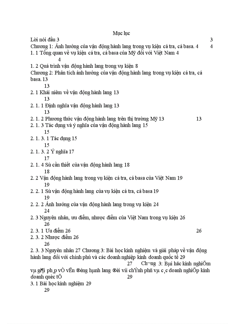 image for page Ănh hưởng của vận động hành lang tới vụ kiện cá tra, cá basa của Việt Nam