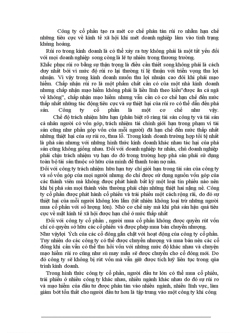 image for page Thực trạng các công ty cổ phần và tình hình cổ phần hoá doanh nghiệp ở nước ta hiện nay