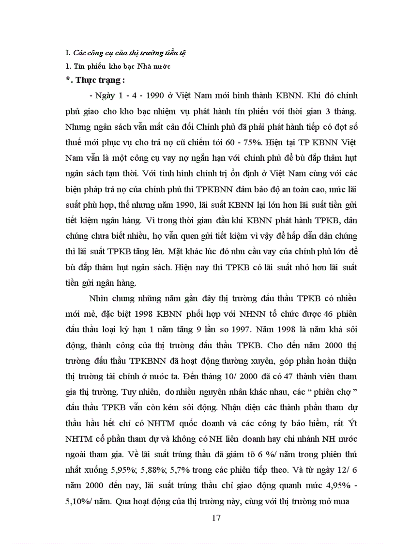 image for page Một số vấn đề cơ bản về công cụ của thị trường tài chính