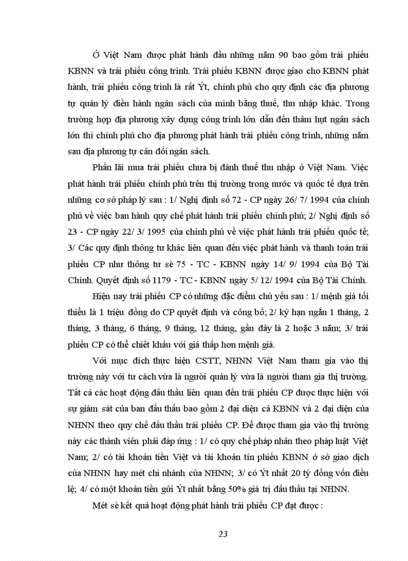 image for page Một số vấn đề cơ bản về công cụ của thị trường tài chính