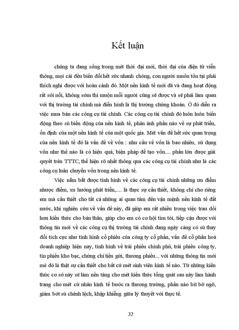 image for page Một số vấn đề cơ bản về công cụ của thị trường tài chính