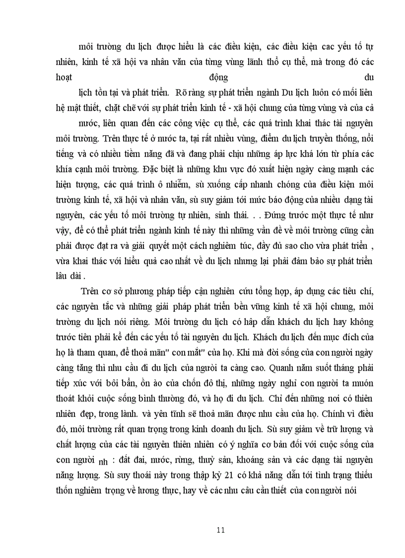image for page Một số giải pháp bảo vệ môi trường du lịch