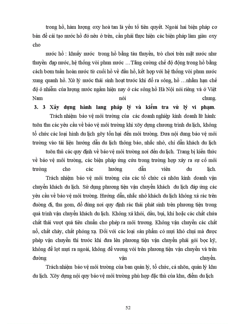 image for page Một số giải pháp bảo vệ môi trường du lịch