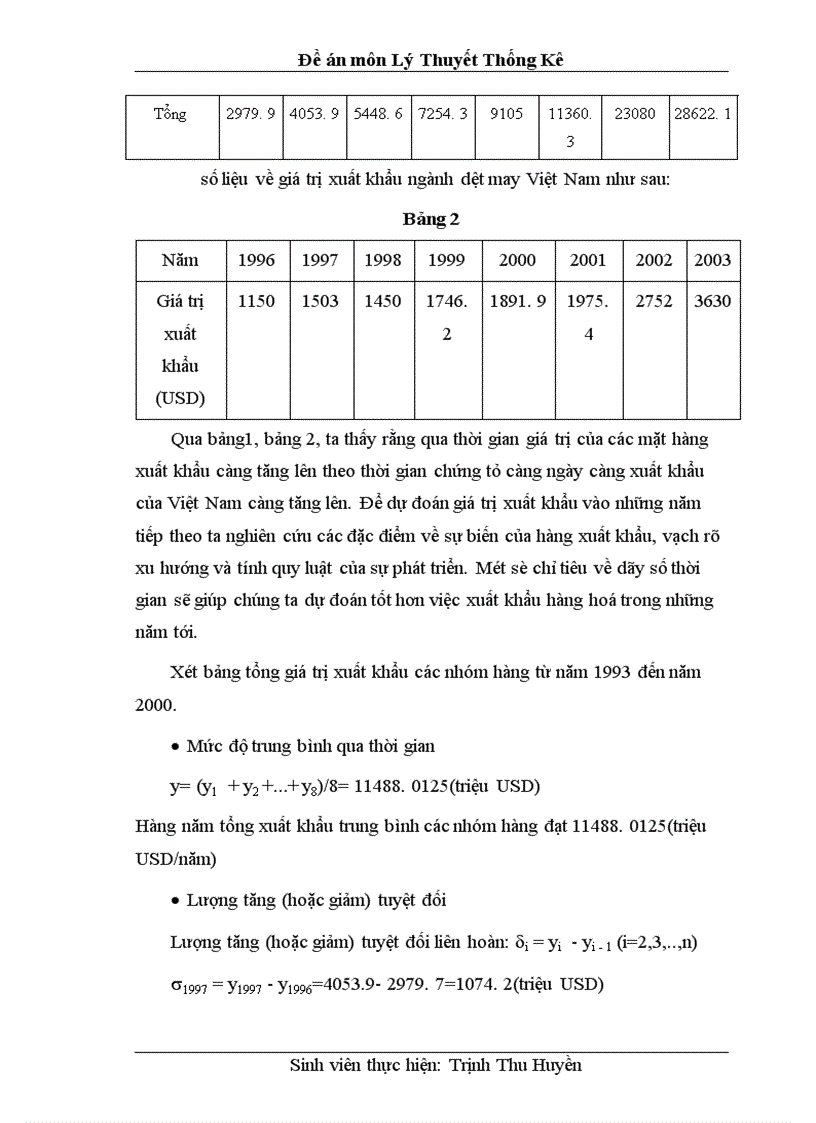 image for page Vận dụng một số phương pháp dự đoán thống kê để nghiên cứu xuất nhập khẩu hàng hoá