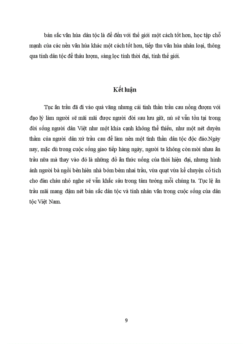 image for page Một số thách thức đặt ra trong công cuộc giữ gìn phát huy bản sắc dân tộc “tục ăn trầu”
