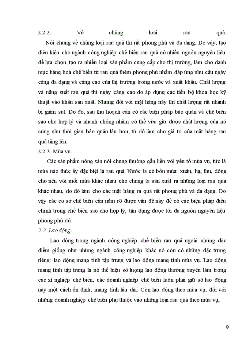 image for page Các nhân tố ảnh hưởng đến phát triển ngành công nghiệp chế biến rau quả