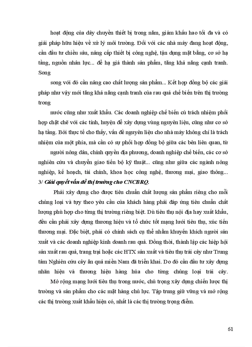 image for page Các nhân tố ảnh hưởng đến phát triển ngành công nghiệp chế biến rau quả