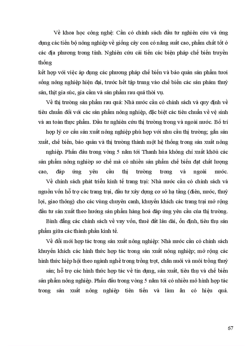 image for page Các nhân tố ảnh hưởng đến phát triển ngành công nghiệp chế biến rau quả