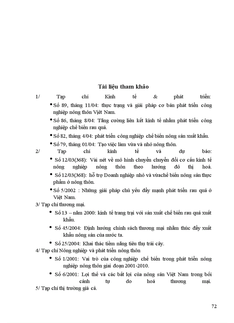 image for page Các nhân tố ảnh hưởng đến phát triển ngành công nghiệp chế biến rau quả
