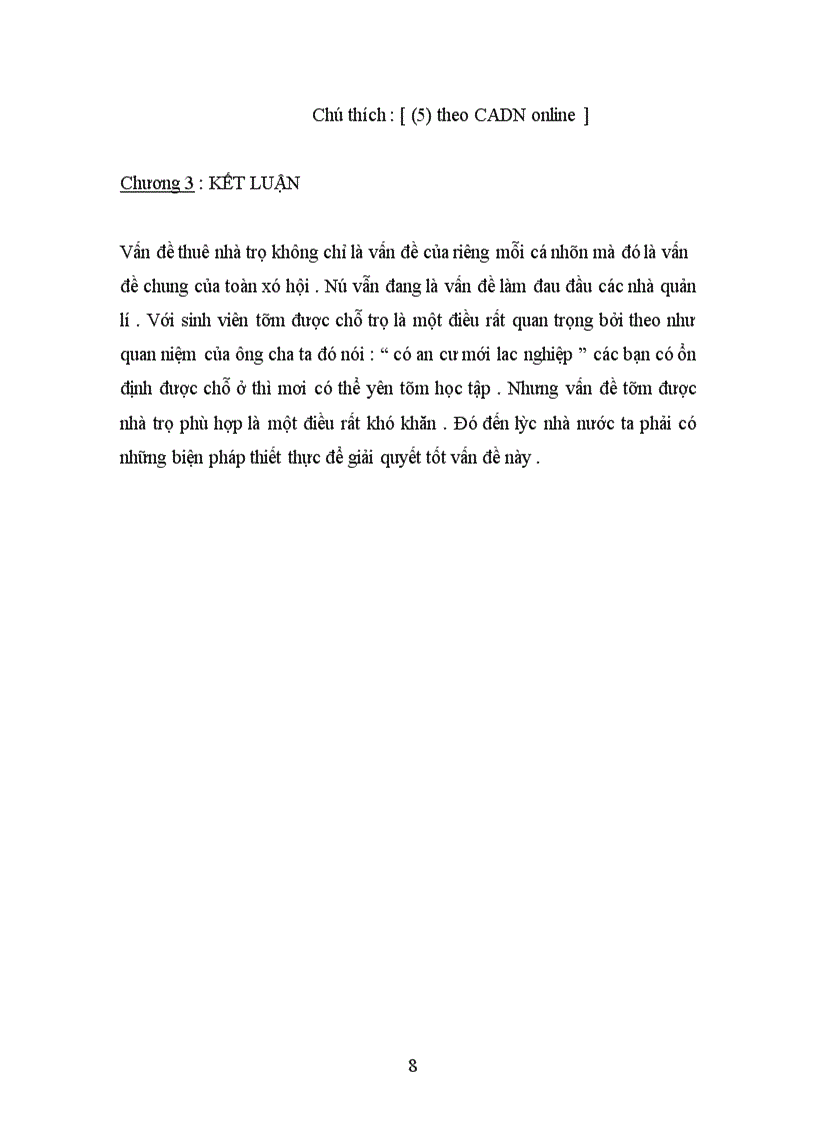 image for page Giải pháp cho vấn đề nhà trọ của sinh viên