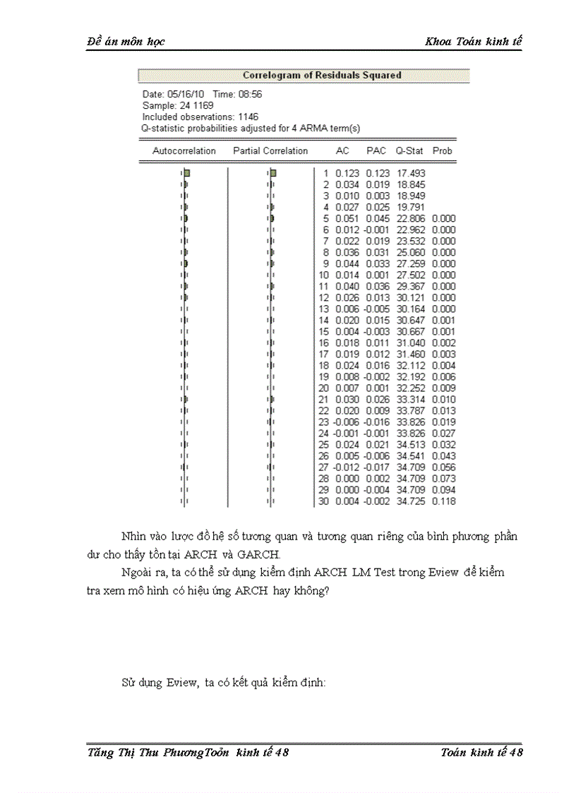 image for page Áp dụng mô hình VaR và chuỗi cổ phiếu SAM