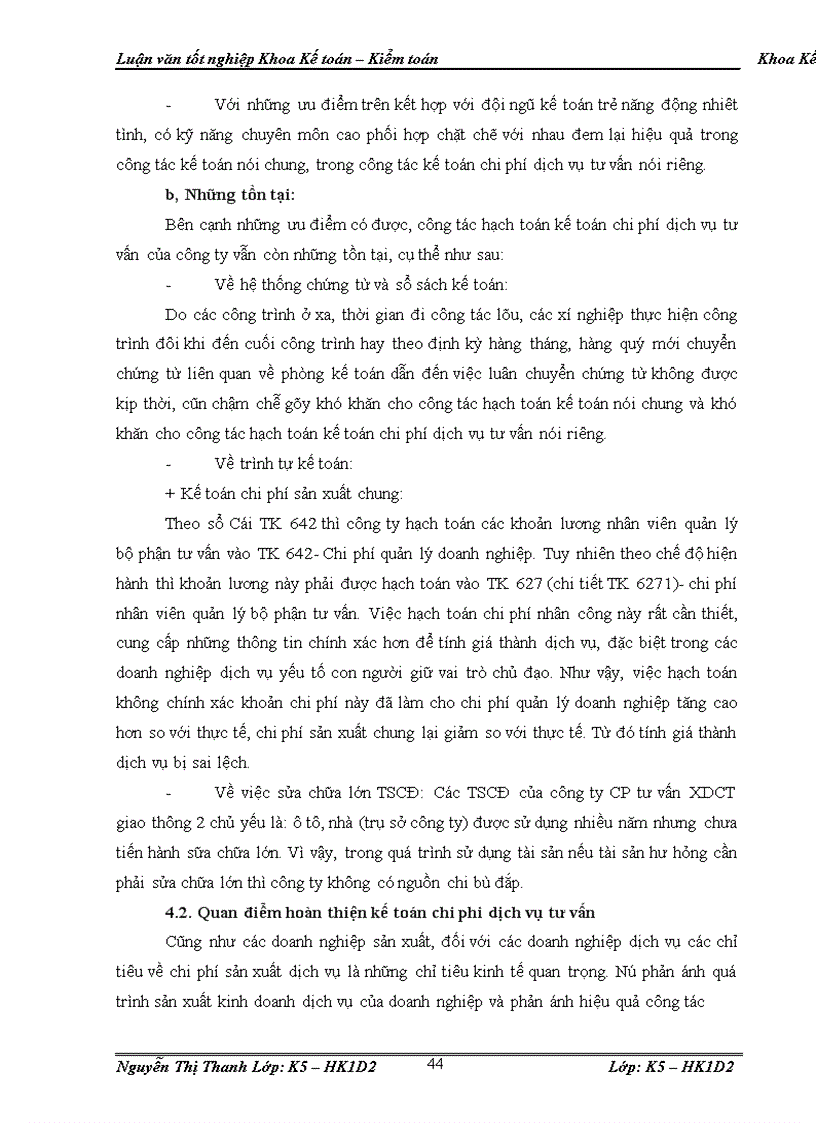 image for page Kế toán chi phí dịch vụ tư vấn tại công ty tư vấn xây dựng công trình giao thông