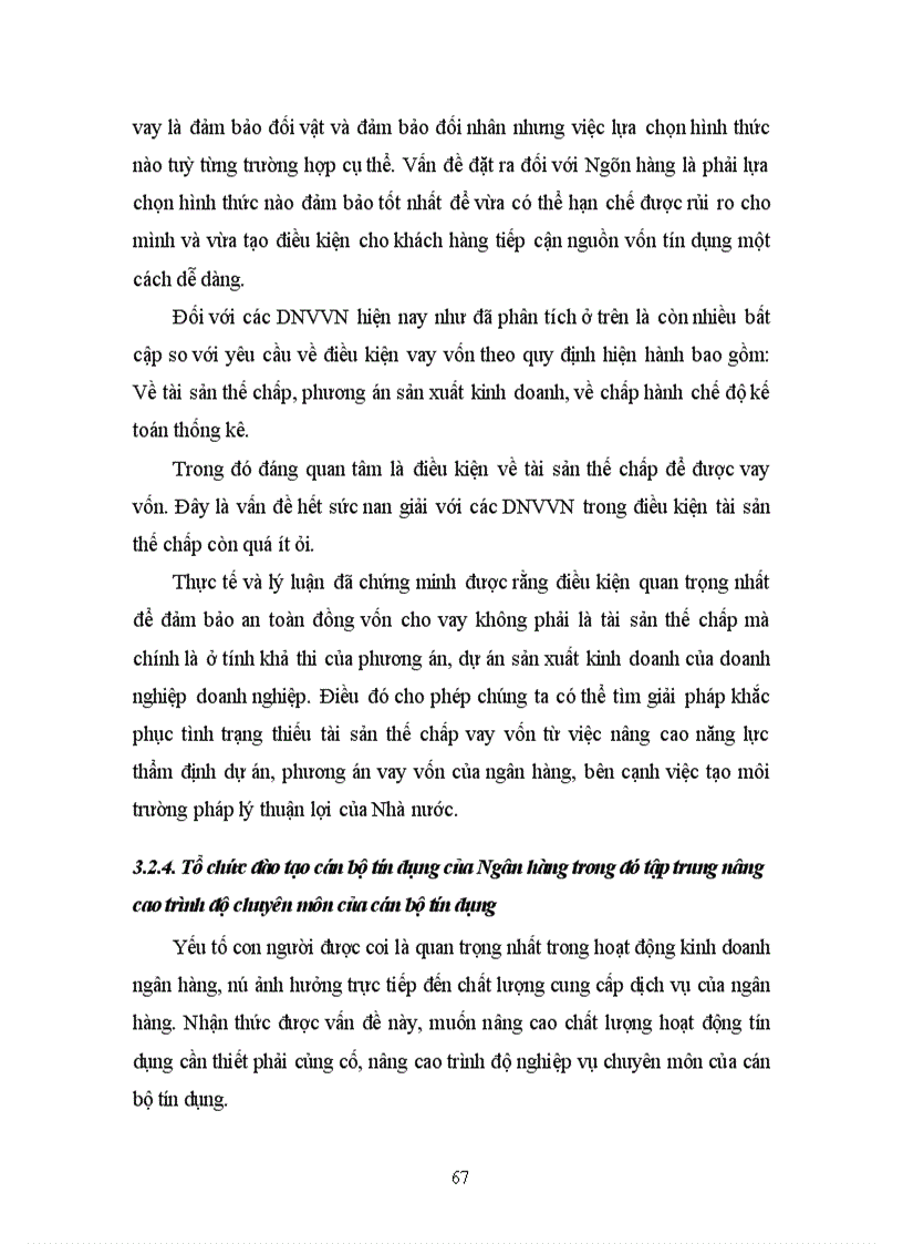 image for page Một số giải pháp và kiến nghị nhằm phát triển hoạt động tín dụng đối với các DNVVN tại ngân hàng thương mại cổ phần quân đội – phòng giao dịch Đống Đa