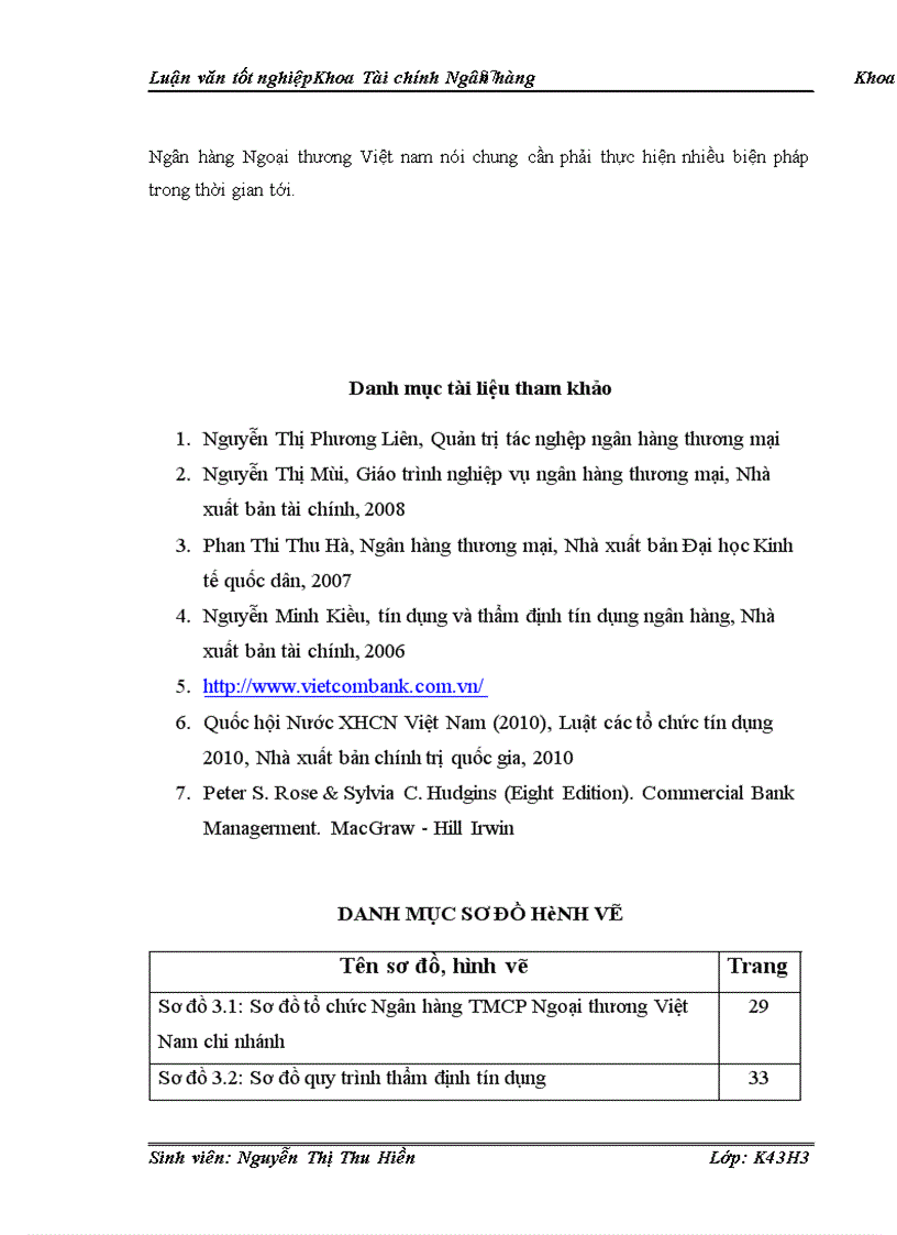 image for page Hiệu quả hoạt động cho vay tại Ngân hàng thương mại cổ phần Ngoại thương Việt Nam chi nhánh TháiBình