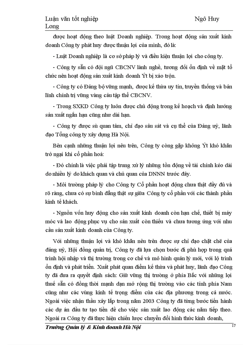 image for page Một số giải pháp nâng cao hiệu quả hoạt động sản xuất kinh doanh của Công ty CP Lắp mắy điện nước và Xây dựng