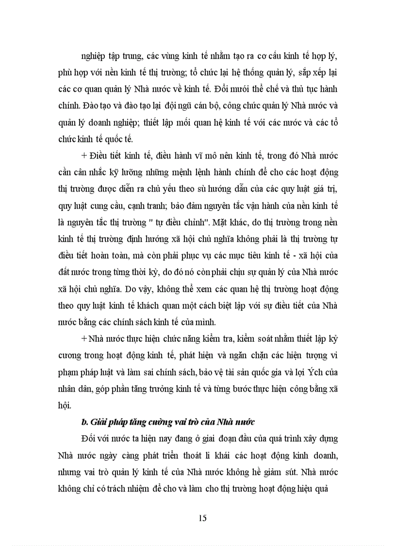image for page Vai trò của Nhà nước với sự phát triển nền kinh tế thị trường định hướng xã hội chủ nghĩa ở Việt Nam