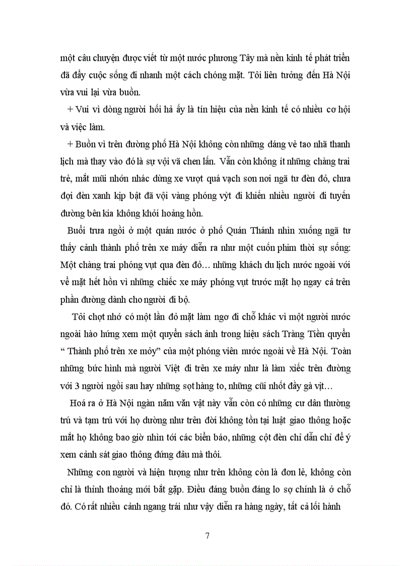 image for page Văn hoá ứng xử trong giao thông đường bộ ở Hà Nội trong những năm gần đây