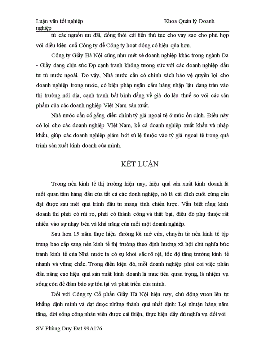 image for page Một số giải pháp nhằm nâng cao hiệu quả sản xuât kinh doanh ở Công ty Cổ phần giầy Hà Nội