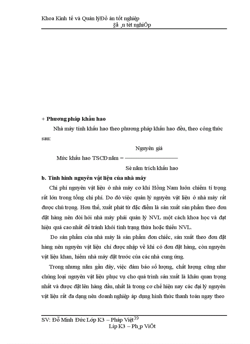 image for page Phân tích hiệu quả sản xuất kinh doanh và một số biện pháp nâng cao hiệu quả sản xuất của Nhà máy cơ khí Hồng Nam