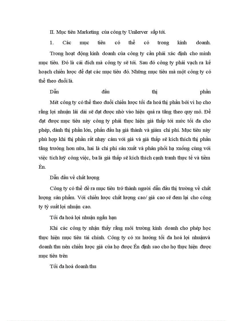 image for page Chiến lược Marketing trong cạnh tranh chiến lĩnh thị trường của Unilever