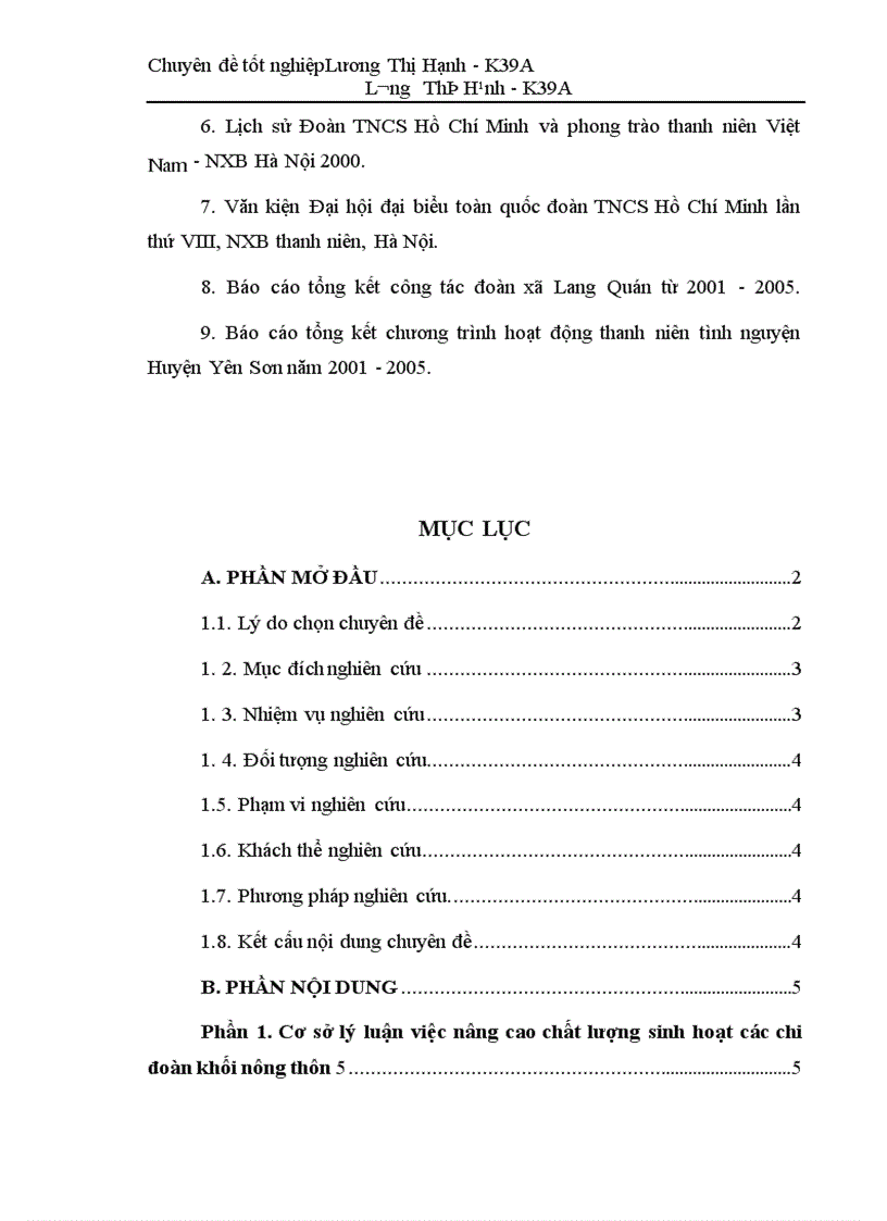 image for page Những giải pháp thực tiễn để nâng cao năng lực hoạt động của chi đoàn ở nông thôn xã Lang Quán huyện Yên Sơn - tỉnh Tuyên Quang