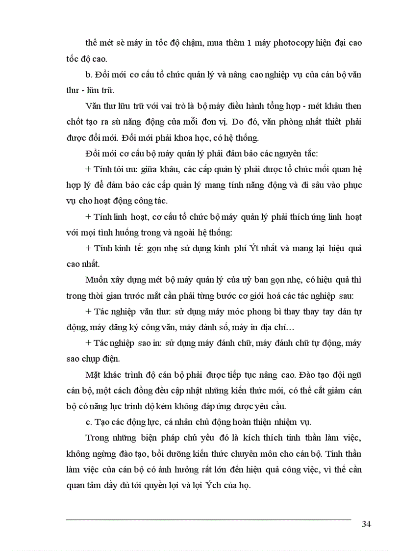 image for page Quá trình khảo sát, thực hiện công tác, văn thư, lưu trữ và quản trị văn phòng tại uỷ ban nhân dân xã Tàm Xá.